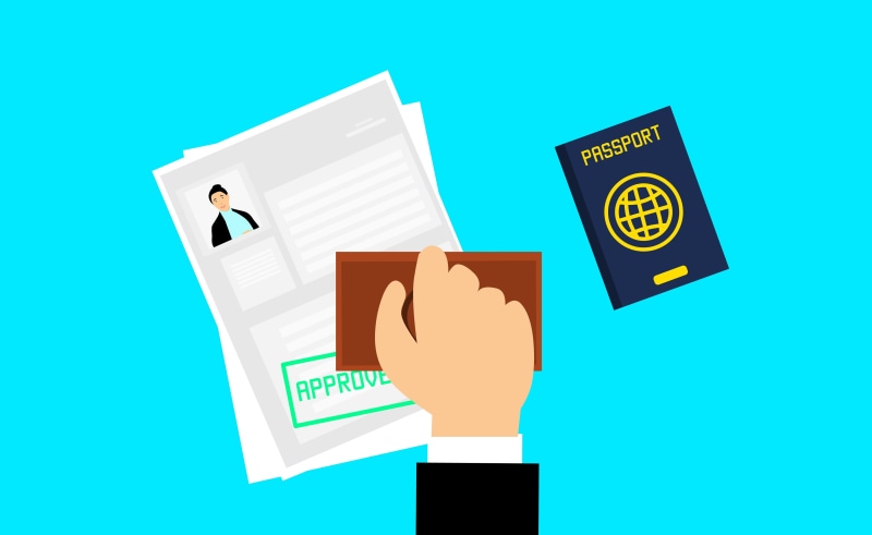 journey, file, passport, people, certificate, corporate business, connection, men, adult, blue background, national, foreign, sign, technology, communication