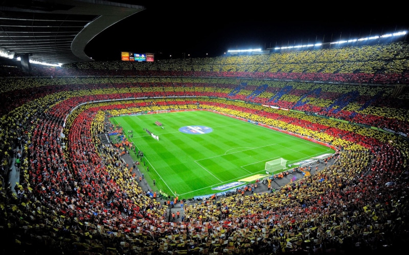 spain, Sports, barcelona, stadium, camp nou, 1080P