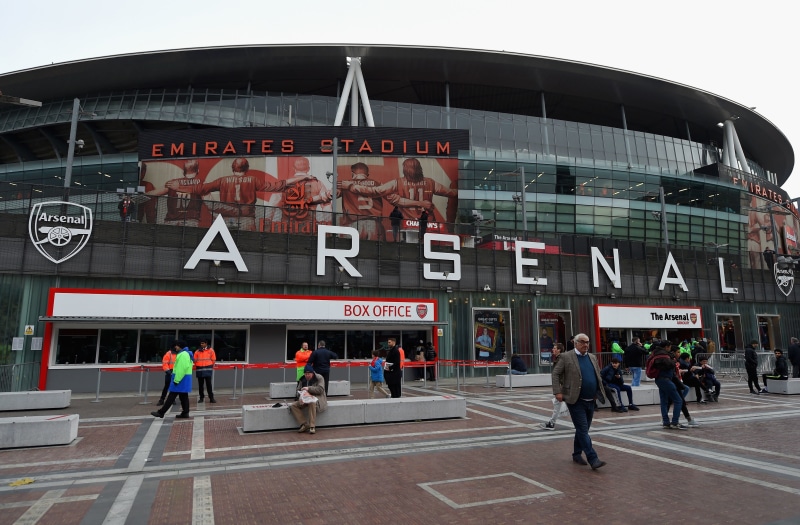 football, London, stadium, fans, Emirates, Arsenal, 2K