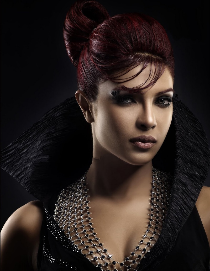 photoshoot, 720P, chopra, priyanka, black, hot