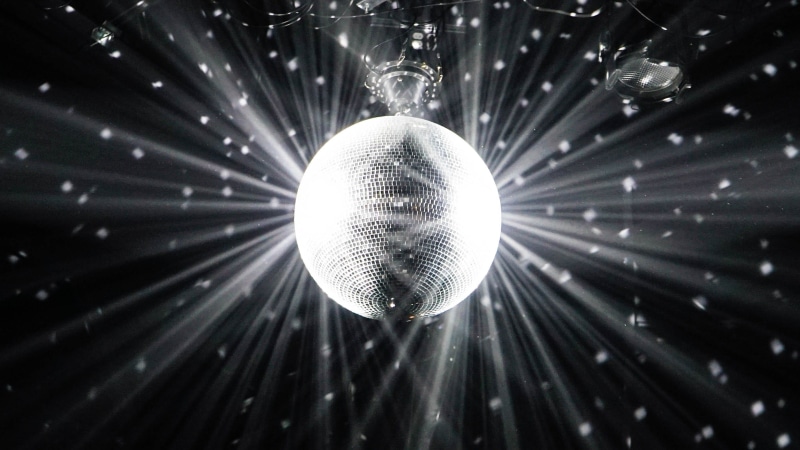 celebration, grey, light, decoration, sphere, clubbing, photography, dark, ball, nightlife, discoball, event, night, grayscale, funk, 2K, shine, club