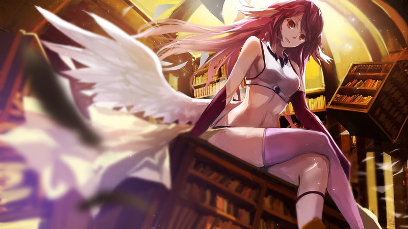 1080P, Jibril (No Game No Life), Anime, No Game No Life