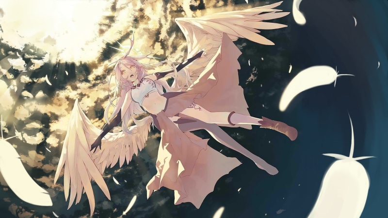 anime, Jibril, 1080P, No Game No Life