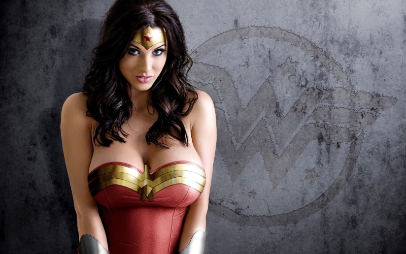 720P, cosplay, Photo Manipulation, Alice Goodwin, Wonder Woman