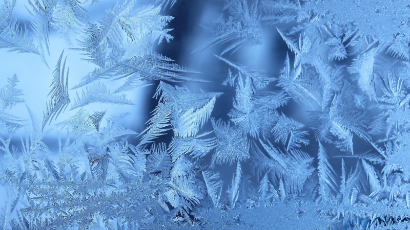 frost, abstract, winter, freez, ice, 4K