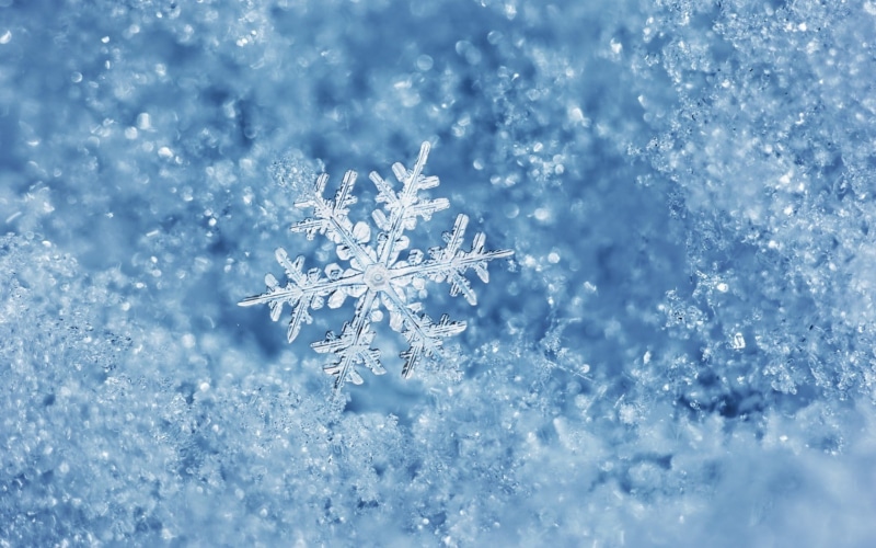 ice, winter, 720P, snowflake, macro