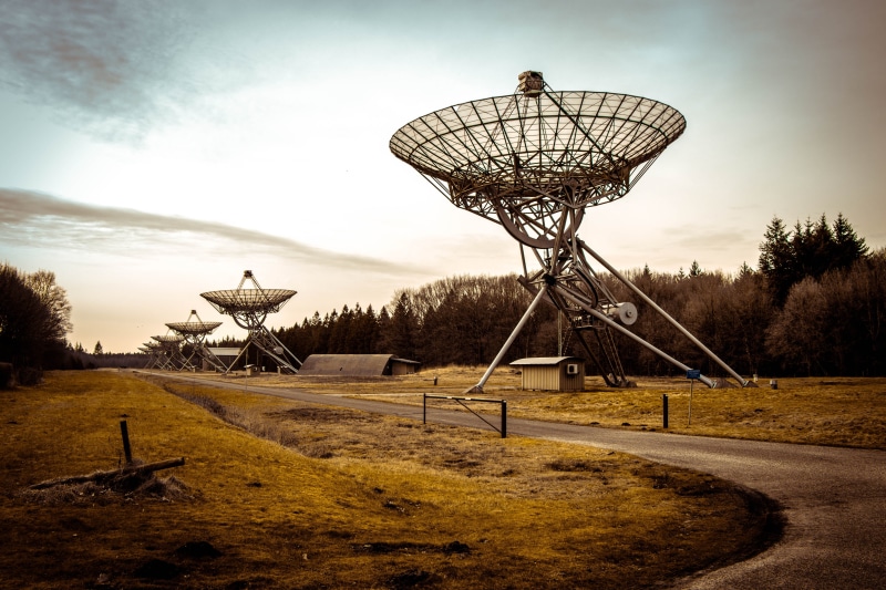 sky, structure, waves, environment, tower, satellite, satellite dish, gray, plant, nature, telescope, cloud - sky, radio wave, day, architecture, netherlands