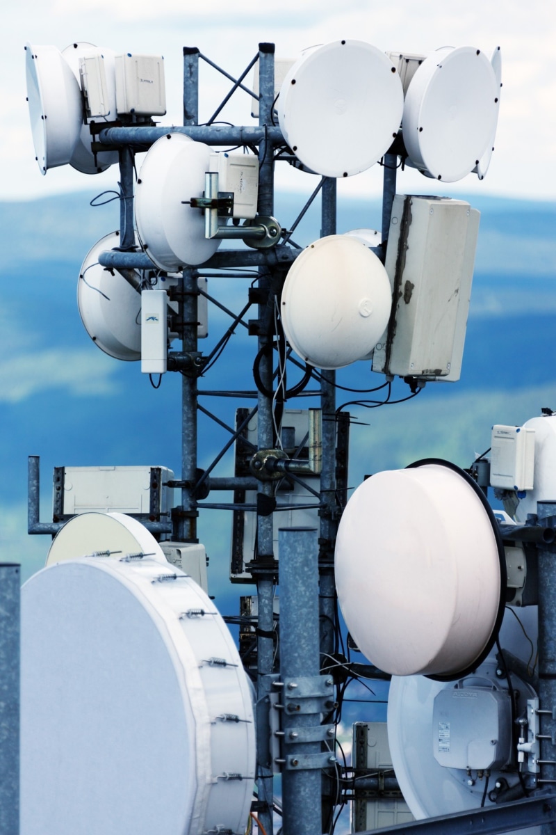 close-up, architecture, no people, broadcasting, tower, building exterior, lighting equipment, telecommunications Equipment, blue, dish, shape, radio, built structure