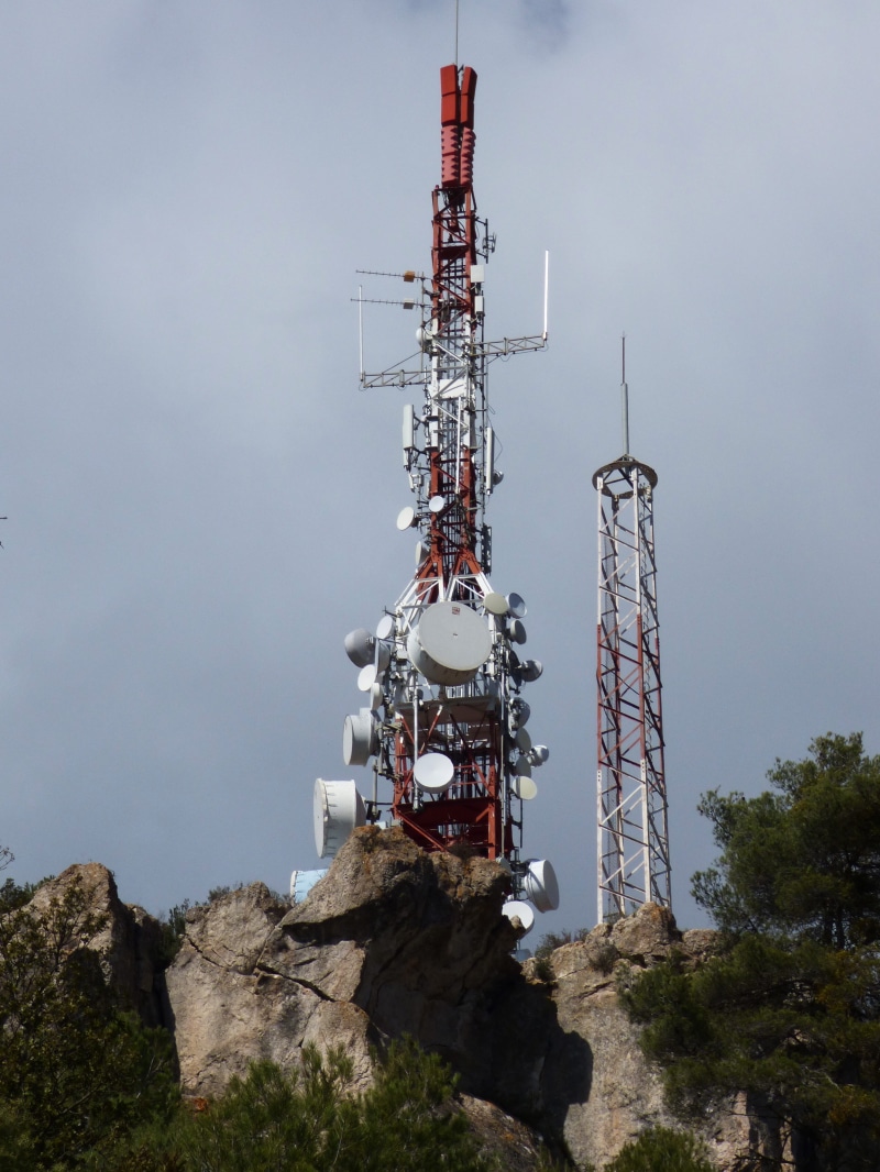 Antenna, low angle view, antenna - aerial, no people, sky, Communications, priorat, the figuera, outdoors, mobile, communication, global communications