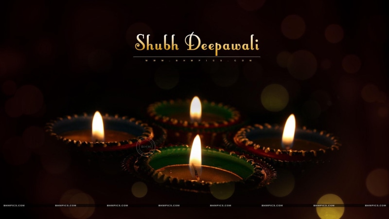 clay lamps, festivals, 1080P, lamps, diwali, beautiful, bokeh, festivals / holidays, clay