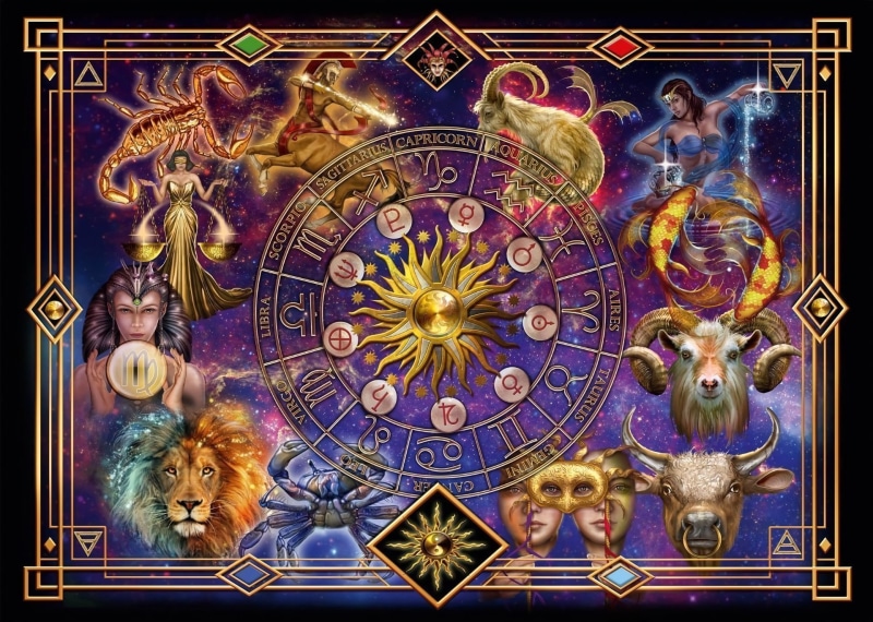Zodiac, 1080P, Horoscope, Artistic, Chart