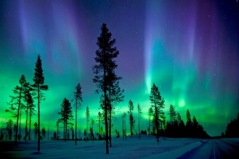 Aurora Borealis, HD, Northern Lights, Abisko National Park, 2K