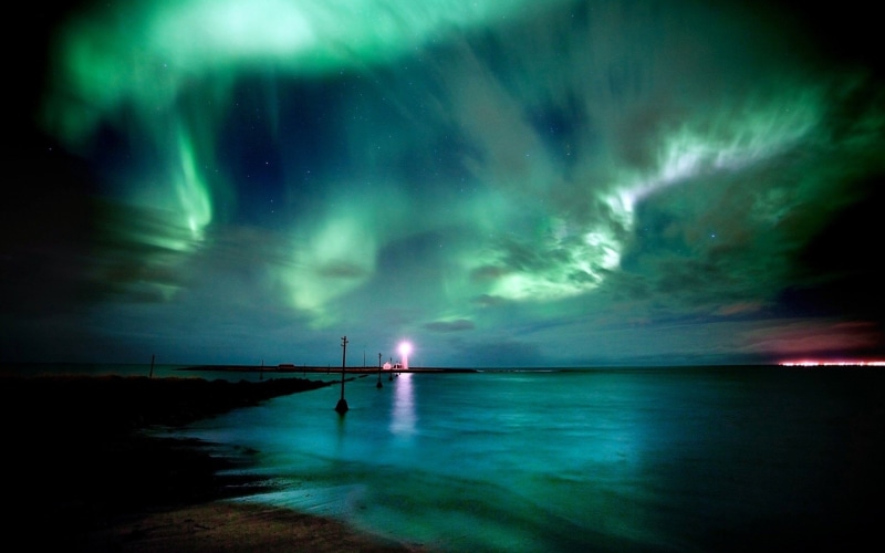 1080P, boreal-naturaleza-artico-paisajes, aurora