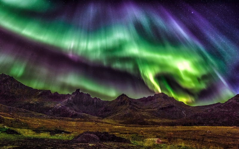 scenics - nature, astronomy, starry night, mountain range, tranquility, tranquil scene, night, nature, environment, sky, dramatic sky, non-urban scene