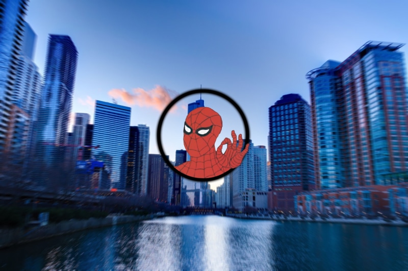 water, reflection, office, architecture, building exterior, 1080P, Spider-Man, cityscape, nature, built structure, office building exterior, skyscraper