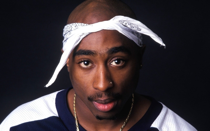 black background, front view, aggression, indoors, looking at camera, males, young adult, 2Pac, men, hood - clothing, human body part, human face, studio shot