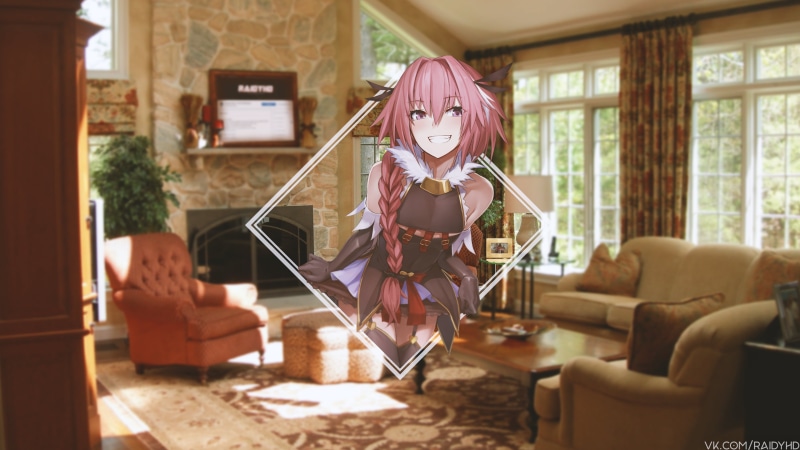 4K, Rider of Black (Fate/Apocrypha), picture-in-picture, Rider of Black, Astolfo, Astolfo (Fate/Apocrypha), anime boys, Fate/Grand Order, FGO, anime