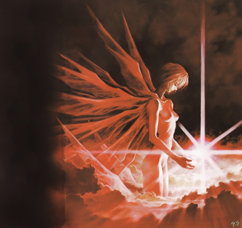 4K, anime, anime girls, Neon Genesis Evangelion, Angel (Evangelion), Ayanami Rei