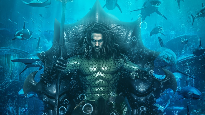 Movie, Jason Momoa, 2K, Aquaman