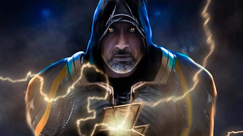 black adam, digital art, 1080P, artwork, artstation, superheroes, hd, shazam movie, artist