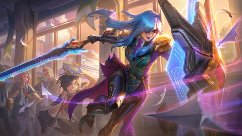 8K, Support (League Of Legends), Battle Academia, Riot Games, 4K, sup, Leona (League of Legends), supporters, League of Legends