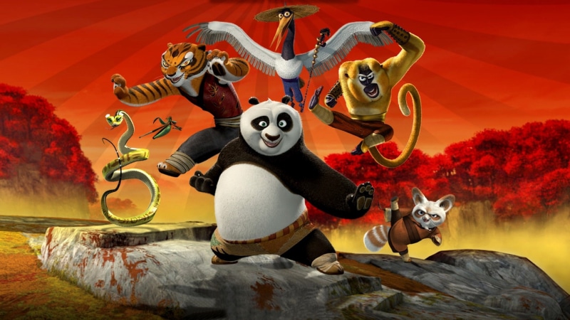 kung fu panda secrets of the furious five, 1080P