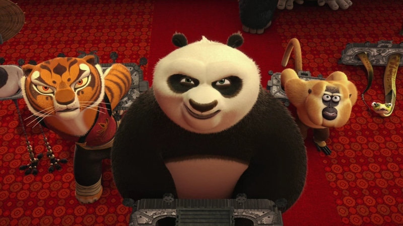 Kung Fu Panda, movies, 1080P, animated movies