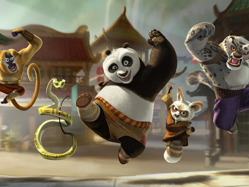 fu, Panda, 2K, Happy, Departure, KungFu, kung