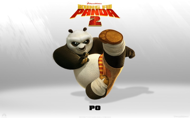 1080P, 2011, PO, kung, fu, illustration, Panda