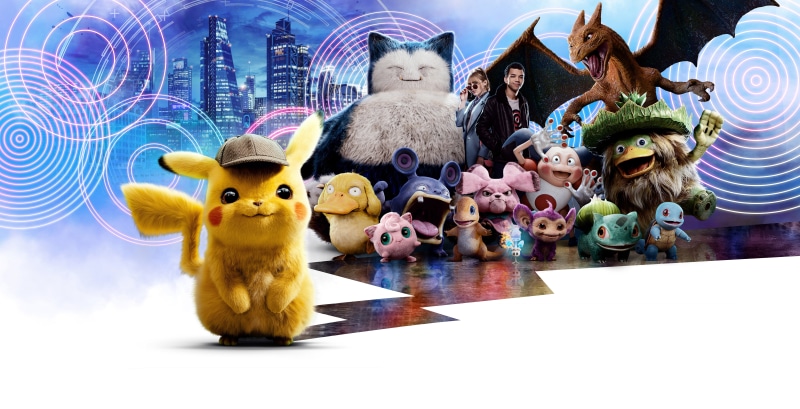 Lucy Stevens, EXTENDED, Film, Warner Bros. Pictures, Pokemons, Pika-Pika-Chu, Mouse, City, Adventure, Sunglasses, Suki Waterhouse, LEGENDARY, Long, year