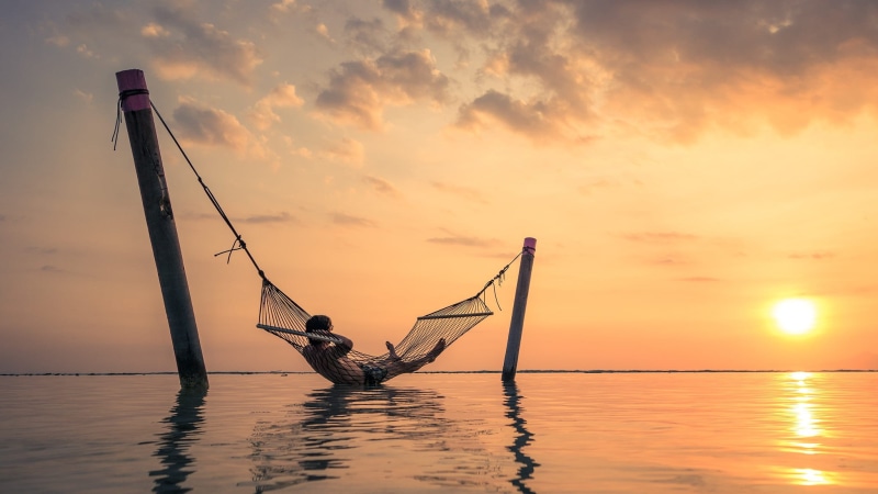 bali, mode of transportation, clouds, warm, romantic, photography, background image, water, mood, one person, atmosphere, nautical vessel, orange color