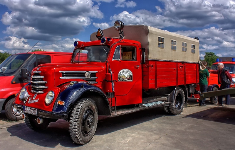 outdoors, nature, emergency Services, accidents and disasters, motor vehicle, red, emergency services occupation, transportation, sky, city, architecture
