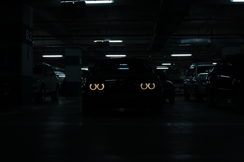 bmw, angel eyes, 5K, Parking, e39