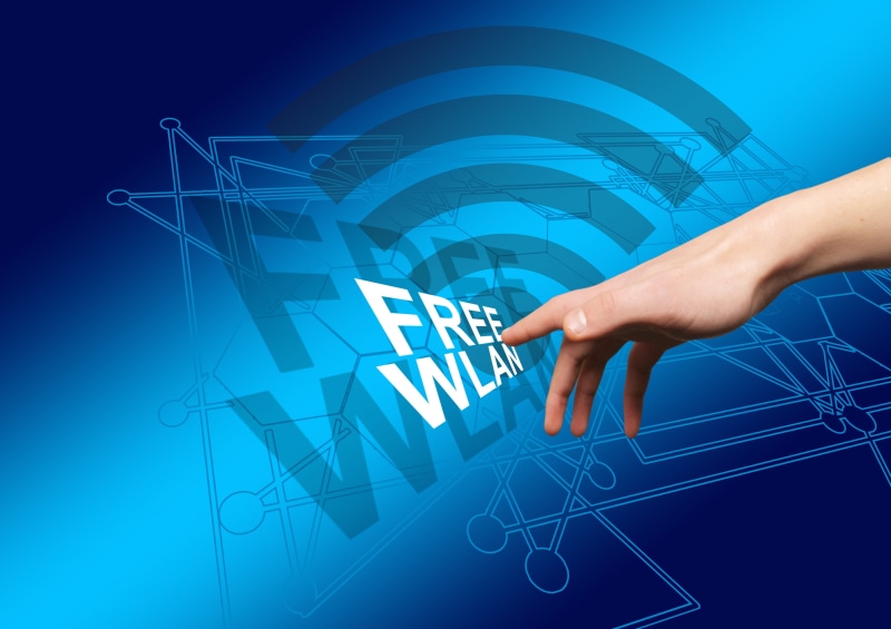 blue background, internet, consumer, business, hand, connection, social, wireless technology, human finger, global communications, Free, www, computer science
