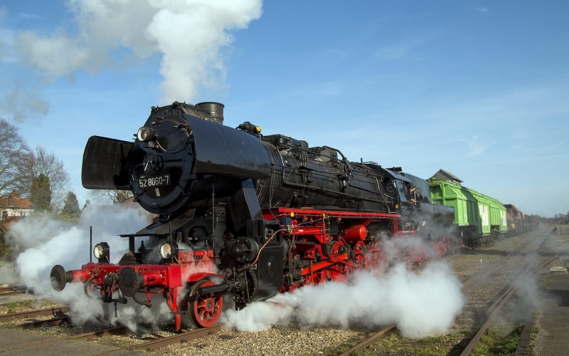 steam locomotive, 1080P, train