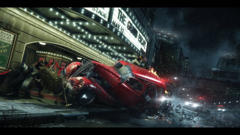 land vehicle, no people, illuminated, car, christmas, 1080P, built structure, Mafia III, architecture, Mafia, auto post production filter, celebration