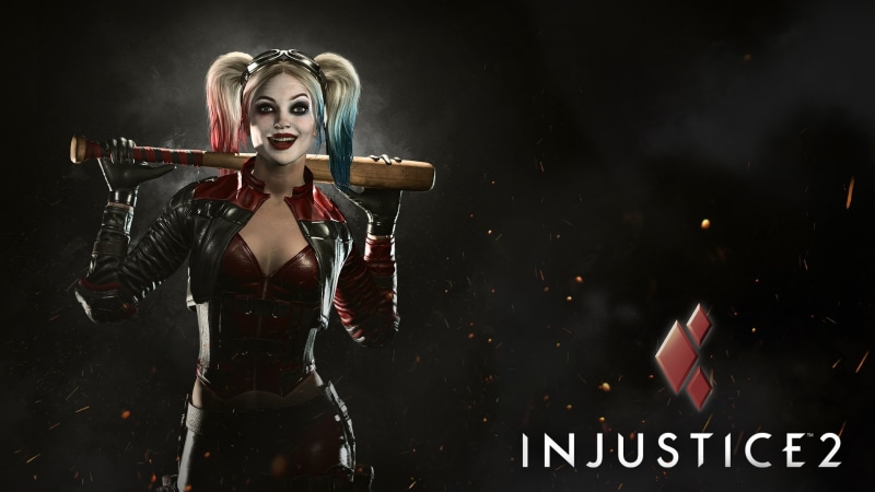 injustice 2, emotion, beauty, adult, beautiful people, musician, studio shot, beautiful woman, blond hair, black background, Games, performance, arts culture and entertainment