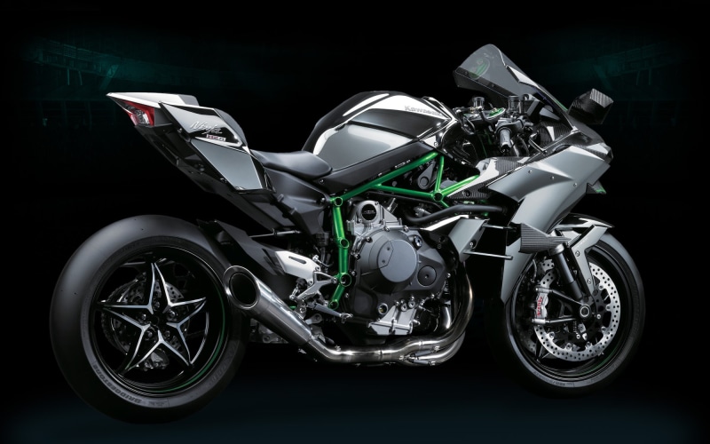 motorcycle, kawasaki, ninja H2, motorsport, kawasaki Ninja, 1080P