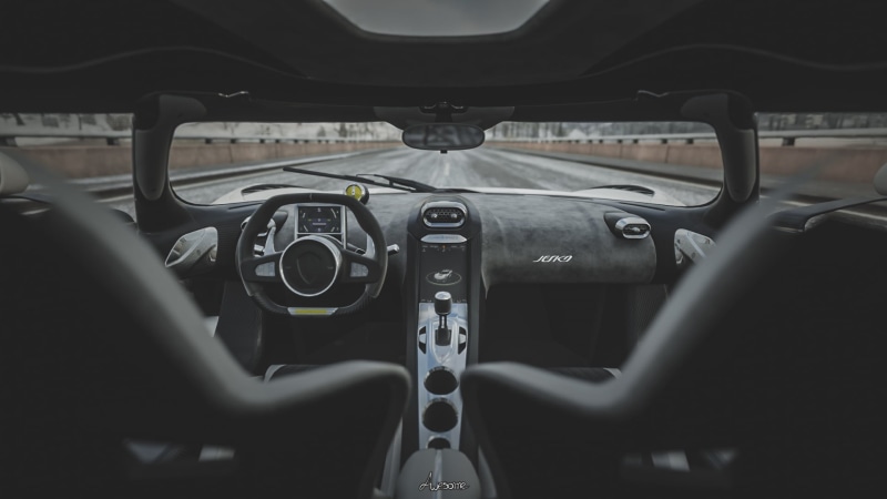 car interior, video games, Koenigsegg Jesko, Koenigsegg, vehicle interiors, 1080P, Forza, Jesko, Forza Horizon 4, car, Hypercar, vehicle