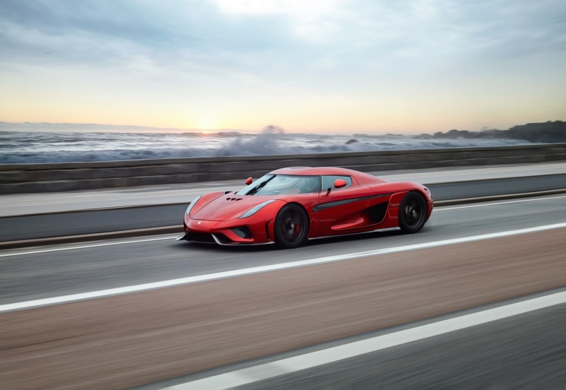 Red Car, Sport Car, Car, Koenigsegg Regera, Vehicle, Koenigsegg, Supercar, Vehicles, 1080P