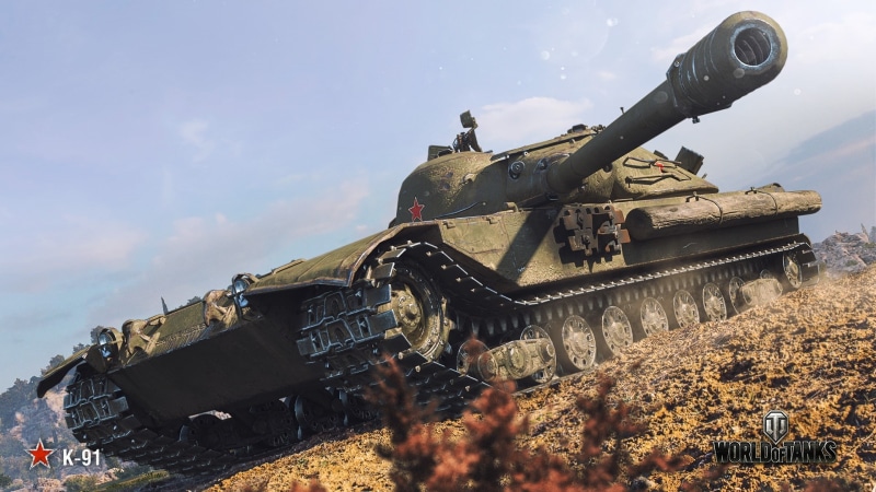 World of Tanks, K-91, Wargaming, WoT, 1080P
