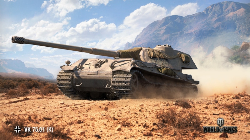 World of Tanks, 2K, WoT, Wargaming, VK 75.01 (K)