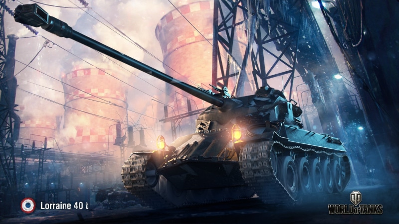 Lorraine 40 t, WoT, Wargaming, World of Tanks, 2K