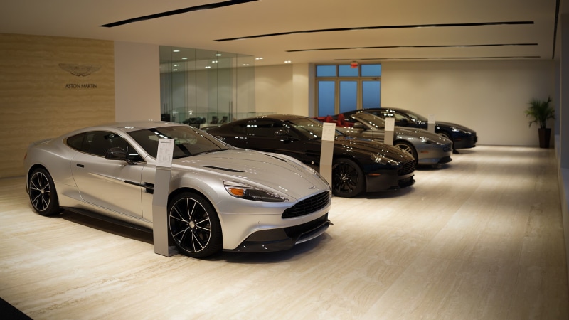 martin, aston, cars, showroom, hd, 1080P