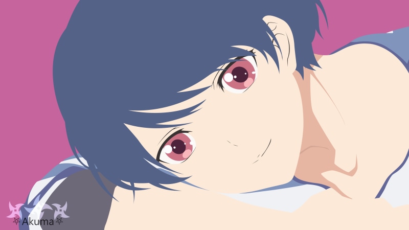 Domestic na Kanojo, Tachibana Rui (Domestic na Kanojo), anime, 4K, anime girls, face