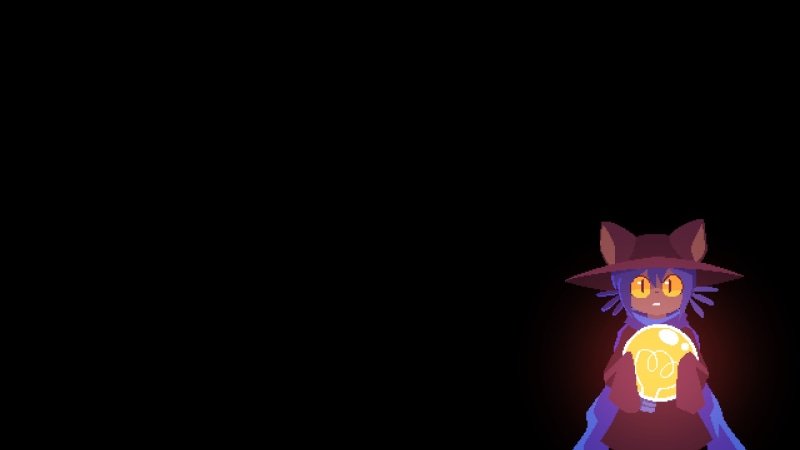 minimalism, scarf, cat boy, video game characters, neko ears, pixel art, OneShot, 1080P, hat, lightbulb, Video Game Art, edit, RPG Maker, dark background