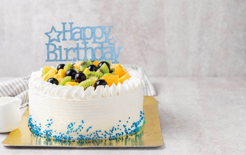 Pastry, 1080P, Happy Birthday, Holiday, Birthday, Cake