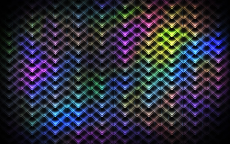 pattern, spectrum, colorful, abstract, 1080P