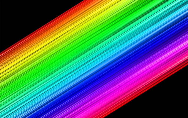 color, spectrum, rainbow, 720P