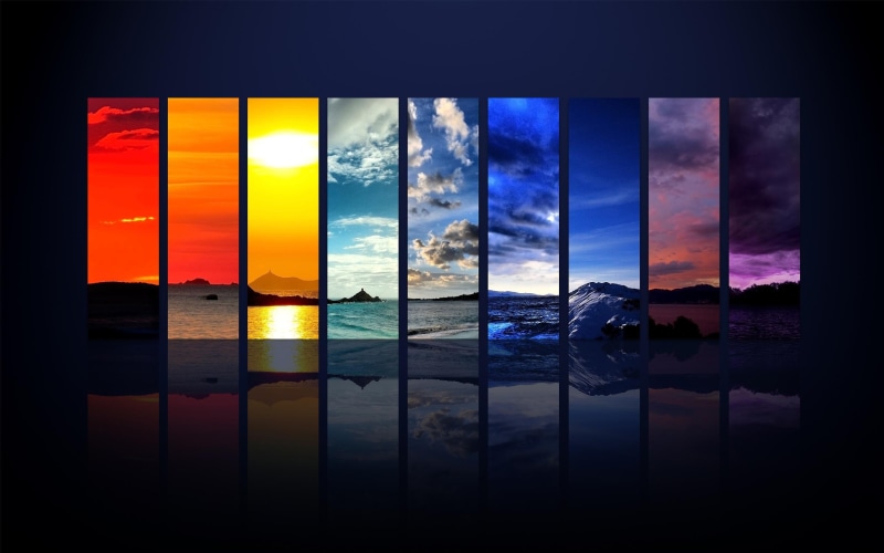 spectrum, 2K, creative and graphics, sky